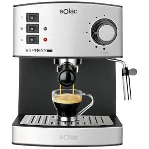 Cafetera espresso de acero inoxidable Solac CE4480