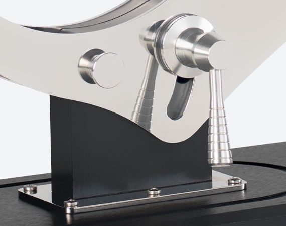 Jamonero Profesional Buarfe Elite Inox basculante y giratorio